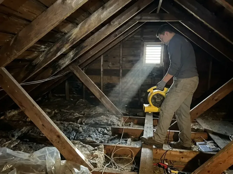 attic-water-damage-drying-proc-007 — frequently asked questions, Emergency Water Extraction & 24/7 Flood Response in Watchun…